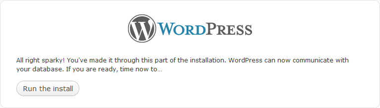 wordpress scrittura wpconfig riuscita