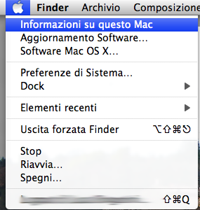 Informazioni su questo Mac
