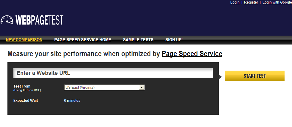 webpagetest
