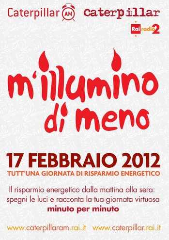 Mi illumino di meno 2012