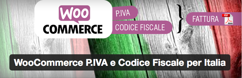 Plugin WooCommerce P.IVA e Codice Fiscale per Italia