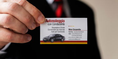 Biglietto da visita · stampa sul fronte