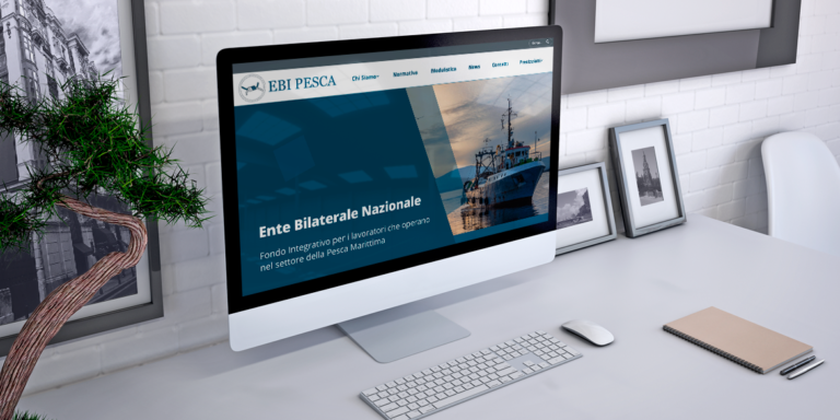 EBI Pesca · Sito Web